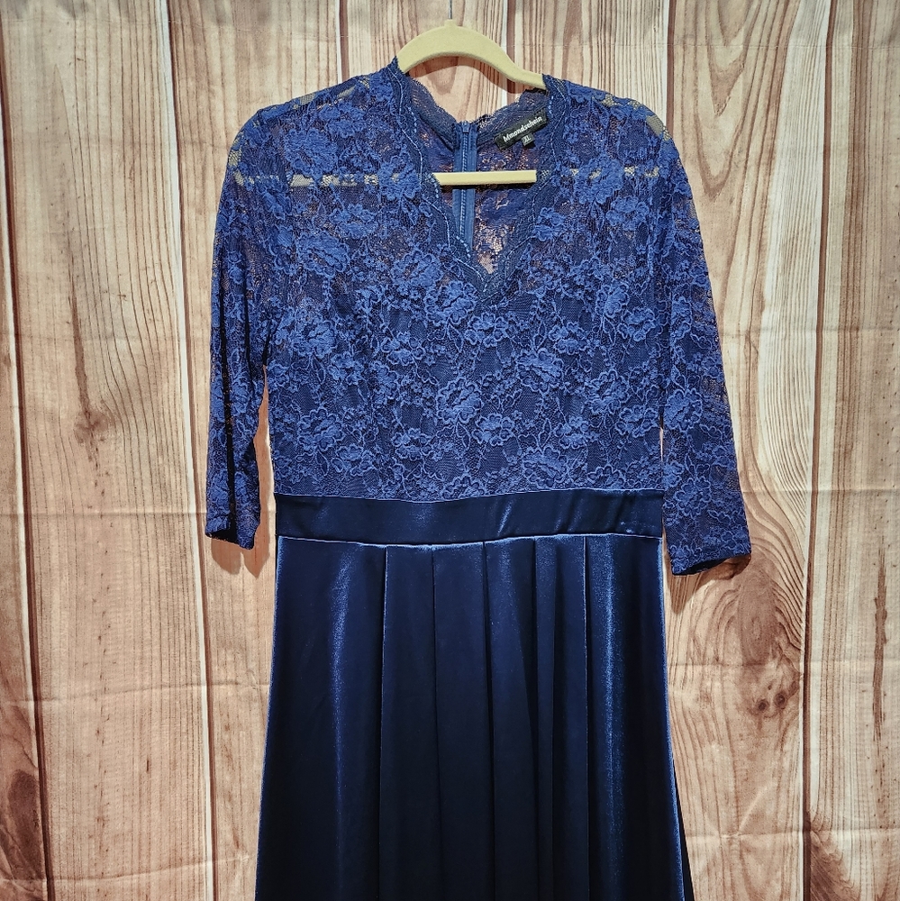 Blue party dress
